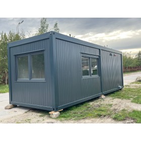 Contenedor residencial premium de 8,00 x 2,90 m con cocina americana, aseo y ducha. Contenedor residencial premium de 8,00 x 2,90 m con cocina americana, aseo y ducha.