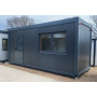 Contenedor de oficina 6,00 x 2,44 Puerta en el lado longitudinal