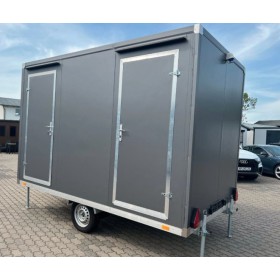 Remolque con aseos para mujeres/hombres con retrete Remolque con aseos para mujeres/hombres con retrete