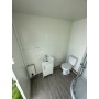 Remolque con aseos para mujeres/hombres con WC y ducha