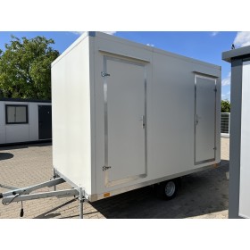 Remolque WC autónomo para mujeres/hombres con depósito de 1000 l Remolque WC autónomo para mujeres/hombres con depósito de 1000 l