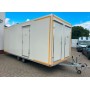 Remolque oficina de 6 m con cocina americana y WC