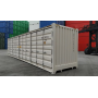 Contenedor con apertura lateral 40' HC Open Side