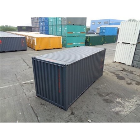 Contenedor marítimo 20 pies gris nuevo